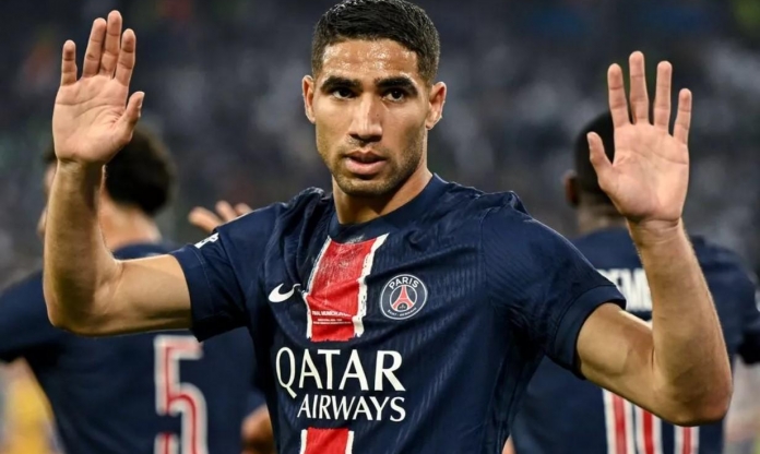 PSG đại thắng, Hakimi khiến fan phẫn nộ vì phản ứng kỳ lạ