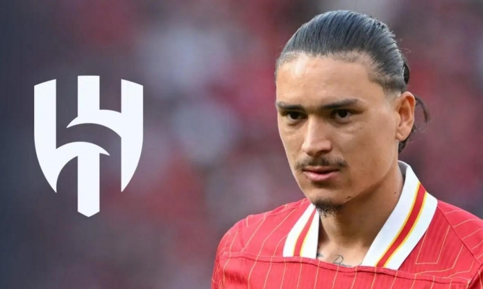 Liverpool chốt giá bán Darwin Nunez với Al Hilal
