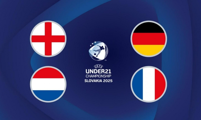Chính thức: Xác định 2 cặp bán kết U21 EURO 2025