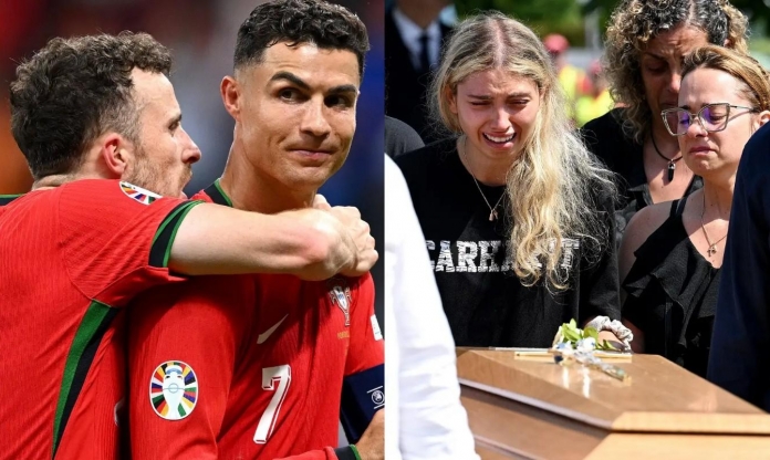 Ronaldo gọi điện xin lỗi gia đình Diogo Jota