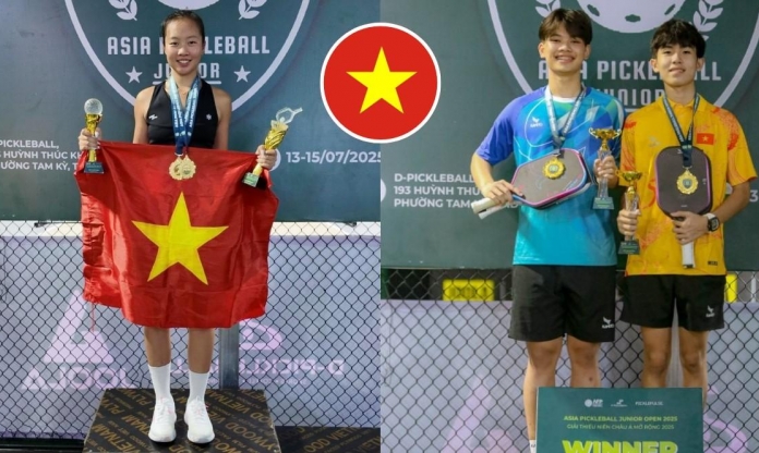 Pickleball Việt Nam out trình châu Á với 'poker' HCV