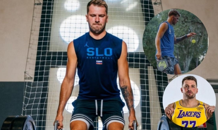 Siêu sao lột xác nhờ pickleball: bí kíp khó tin giúp Luka Doncic trở lại đỉnh cao