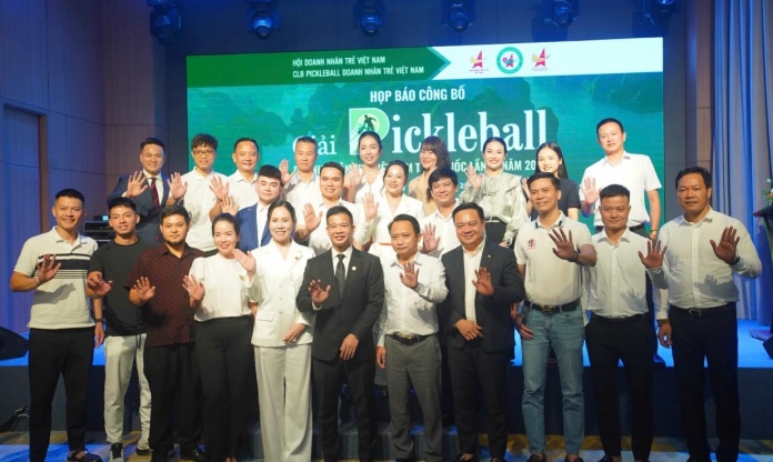 Giải Pickleball Doanh nhân Trẻ Việt Nam Toàn quốc lần I 2025 chính thức khởi động