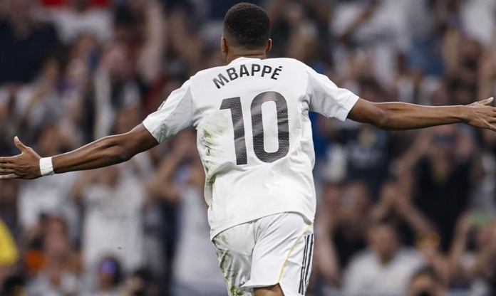 Chỉ 1 trận đấu, Mbappe vượt mặt toàn bộ cầu thủ Real Madrid mùa trước