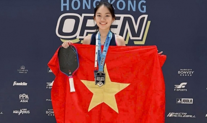 Chính thức: Tay vợt 17 tuổi Việt Nam vô địch pickleball châu Á