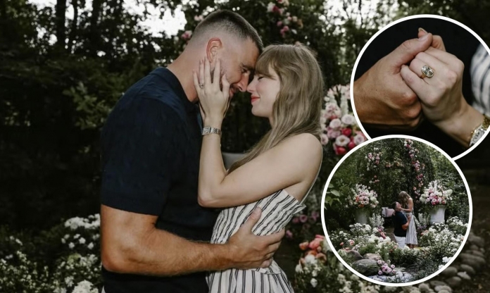 Taylor Swift chính thức lấy chồng, hôn phu là cầu thủ cao gần 2m