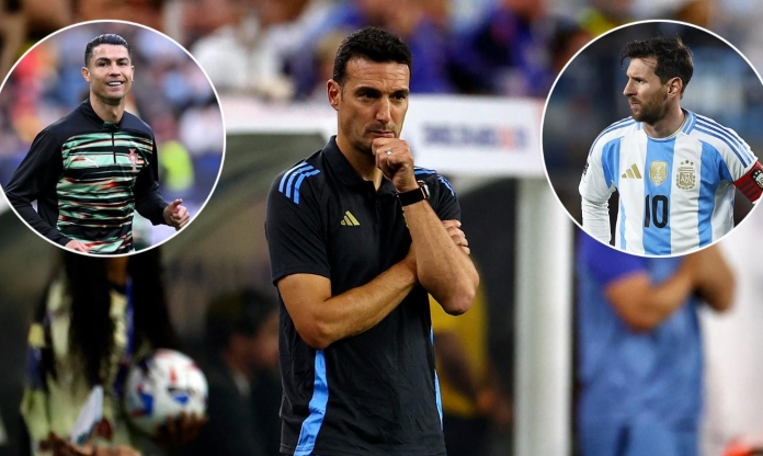 HLV Argentina: 'Messi và Ronaldo đều là GOAT'