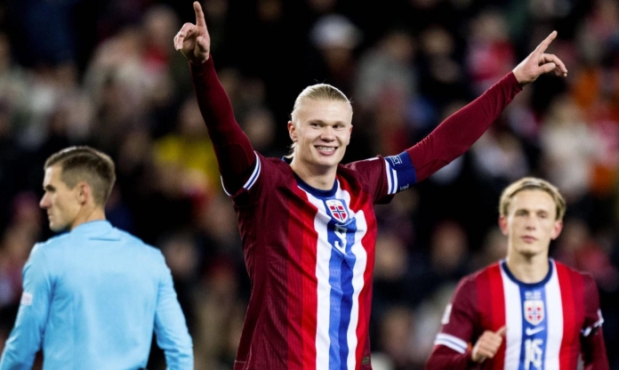 Thắng 11 bàn, Haaland cùng Na Uy tiến gần giấc mơ World Cup