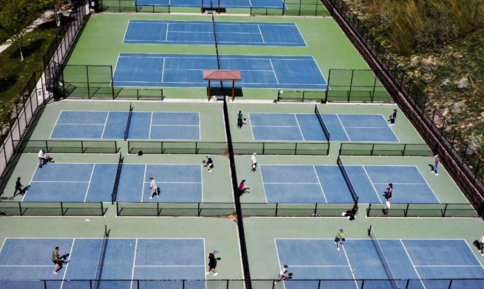Hơn 26.000 sân pickleball ngoài trời phủ sóng khắp nước Mỹ