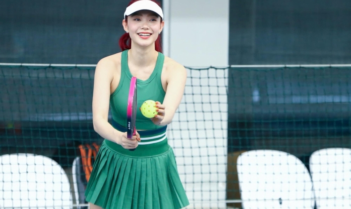 Minh Hằng mê pickleball, chồng đại gia xây hẳn 12 sân để chiều vợ