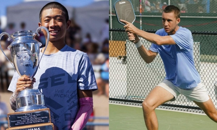 Quang Dương bắt cặp nhà vô địch APP Tour, khuấy đảo giải pickleball Việt Nam