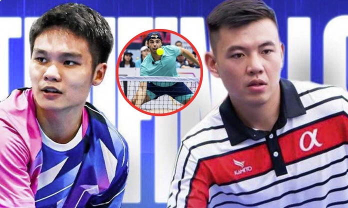 Lý Hoàng Nam, Trịnh Linh Giang so tài tay vợt pickleball số 1 thế giới