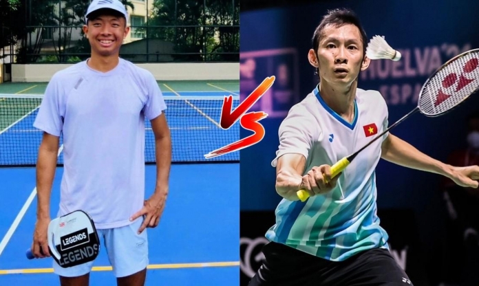 NÓNG: Quang Dương pickleball thách đấu huyền thoại Tiến Minh trên sân cầu lông