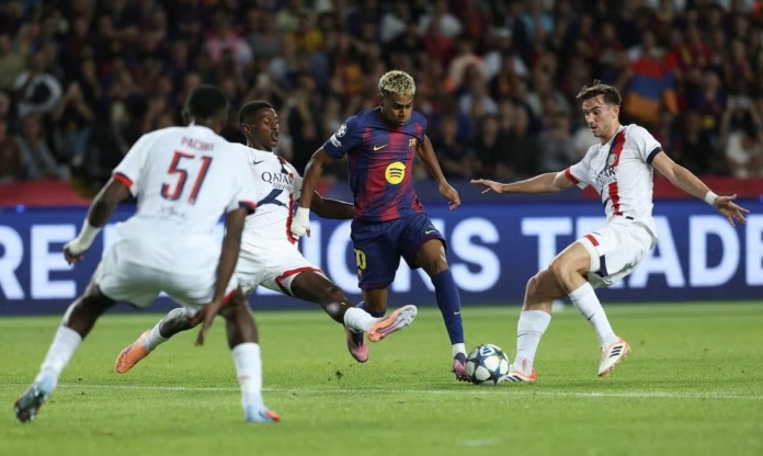 Yamal im tiếng, Barcelona gục ngã cay đắng trước PSG