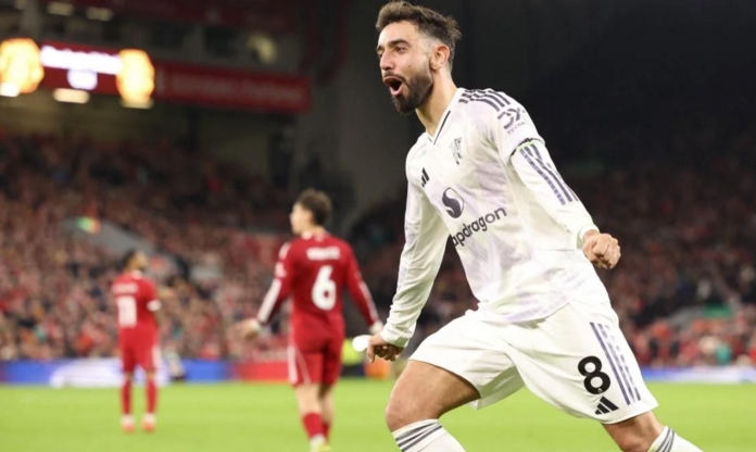 Bruno Fernandes đi vào lịch sử Manchester United