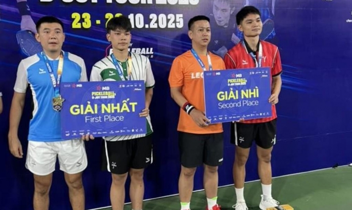 Drama mới của Pickleball Việt Nam: Triệu ‘cầu lông’ đến muộn, Lý Hoàng Nam lên ngôi vô địch giữa tranh cãi
