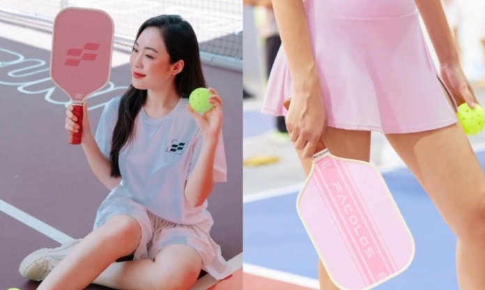 Vợt pickleball Facolos Pink Lady: Cây vợt sang chảnh chinh phục phái nữ
