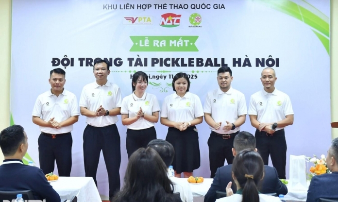 Bước ngoặt lịch sử: Pickleball Việt Nam có đội trọng tài chuyên nghiệp đầu tiên