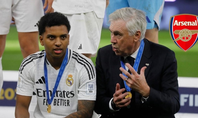 Carlo Ancelotti giúp Arsenal chiêu mộ Rodrygo?