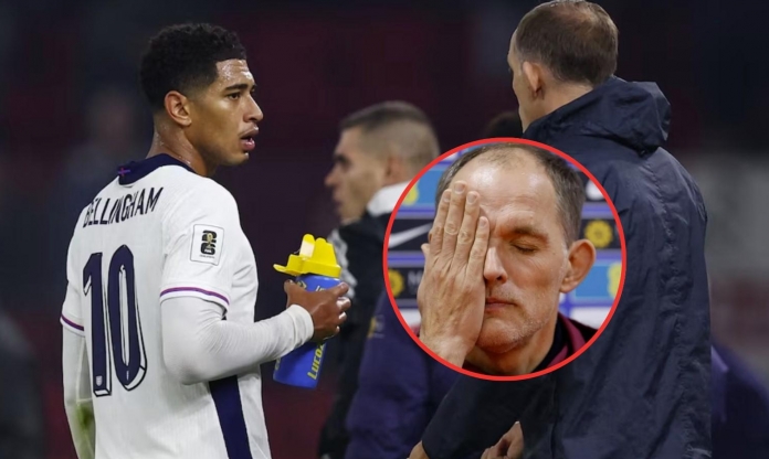 Tuchel cảnh báo Bellingham: 'Tôi không muốn thấy hình ảnh này nữa'