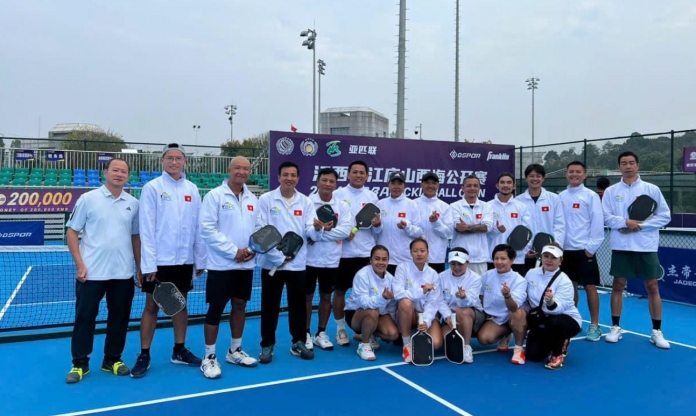 Việt Nam thành cường quốc pickleball mới của châu Á
