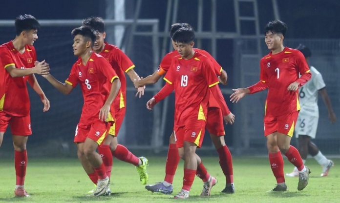 AFC ấn tượng với chiến thắng 14-0 của Việt Nam