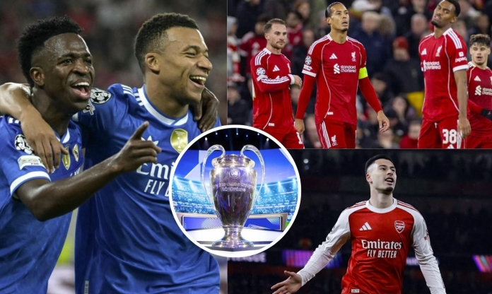 Đêm Champions League điên rồ với 42 bàn thắng, Real - Arsenal thi nhau bùng nổ