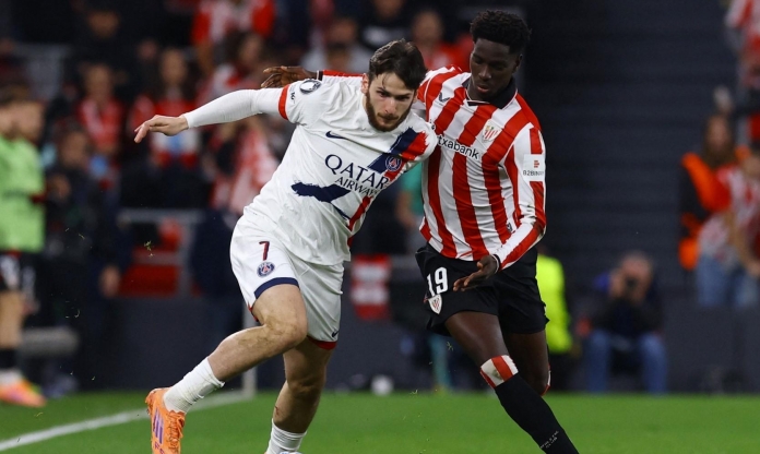 PSG tiến gần vé knock-out Champions League dù mất điểm trước Athletic
