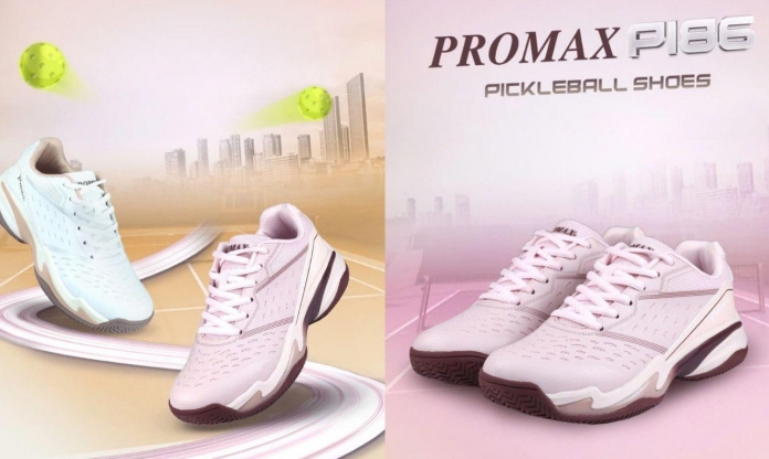 Review giày pickleball nữ Promax PI86: Êm chân, dễ chơi, hợp phong trào