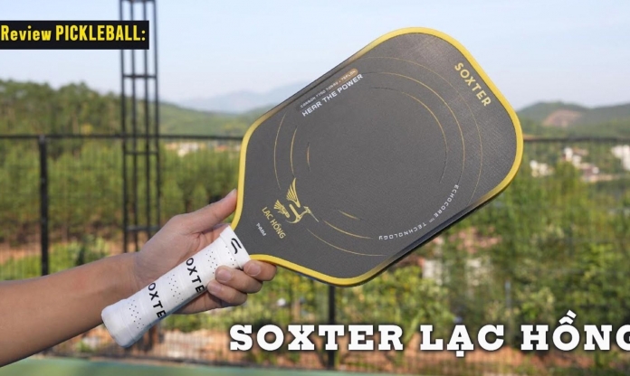 Review vợt SOXTER Lạc Hồng: Dấu ấn riêng của người Việt làm ra