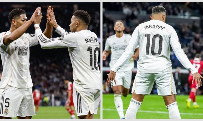 Mbappe san bằng kỷ lục của Ronaldo, Real Madrid áp sát Barca tại La Liga