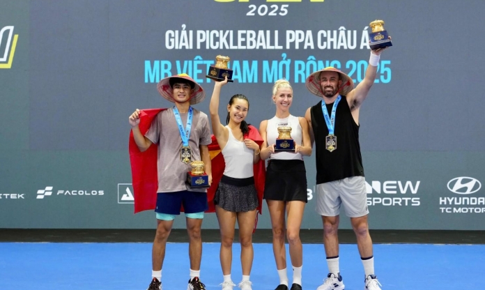 Gộp BXH PPA: Châu Á từ 'vùng ngoài lề' thành trung tâm mới của pickleball