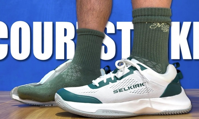 Review giày pickleball Selkirk CourtStrike: Bám sân chắc, hết nỗi lo lật cổ chân