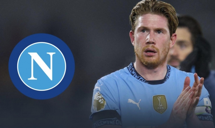 Rời Napoli sau 6 tháng, De Bruyne lộ bến đỗ bất ngờ ngoài châu Âu