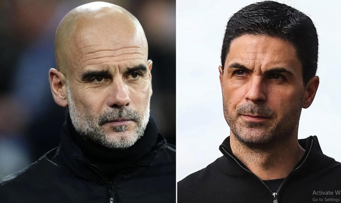 Pep Guardiola: 'Man City chưa chúc mừng Arsenal vô địch'