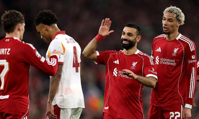 Salah rực sáng, Liverpool đè bẹp Galatasaray để giành vé tứ kết