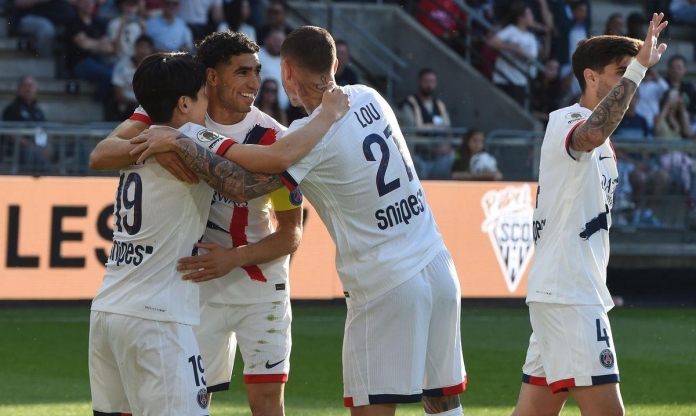 PSG thắng đậm Angers, tiến sát chức vô địch Ligue 1 thứ 12