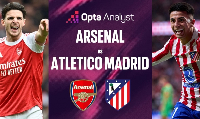Siêu máy tính dự đoán bất ngờ bán kết Atletico Madrid vs Arsenal