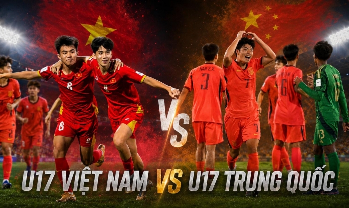 CĐV Trung đồng loạt réo tên Việt Nam khi vào bán kết U17 châu Á