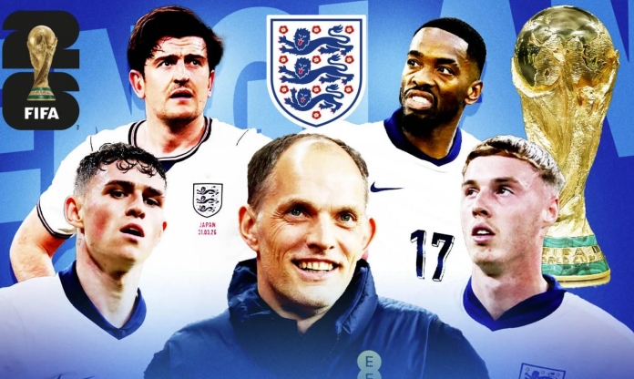 Tuyển Anh dự World Cup: Palmer, Foden, Maguire... bị loại