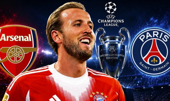 Harry Kane dự đoán bất ngờ kết quả chung kết cúp C1 Arsenal vs PSG
