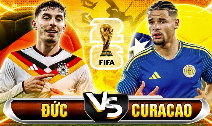 Xem trực tiếp Đức vs Curacao - World Cup 2026 ở đâu?