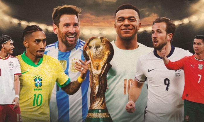BXH Vua phá lưới World Cup 2026: Vinicius vượt lên
