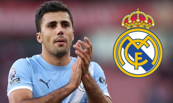 Rodri từ chối gia hạn, Man City chốt giá bán cực bất ngờ cho Real Madrid