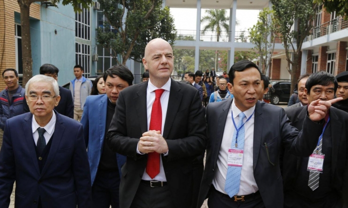 Báo Indonesia phản ứng khi Chủ tịch FIFA đến Việt Nam xem chung kết AFF Cup