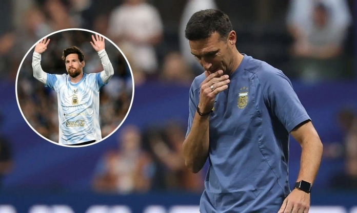 Hành động đặc biệt của HLV Argentina ngày tạm biệt Messi