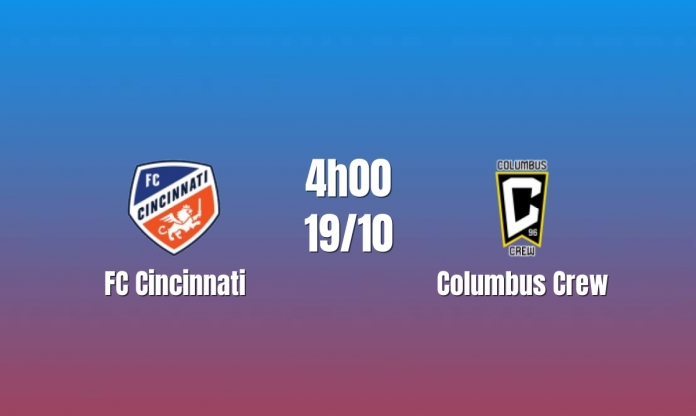 Nhận định FC Cincinnati vs Columbus Crew: Khó phân thắng bại, 4h00 ngày 19/10/2026