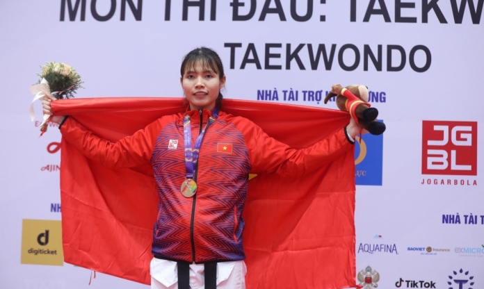 Giành HCĐ, Bạc Thị Khiêm tiết lộ bí quyết 'quật ngã' võ sĩ Taekwondo top 3 thế giới