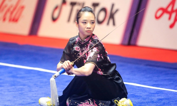 Hoa khôi wushu Dương Thúy Vi giành HCV toàn quốc hậu ASIAD 19