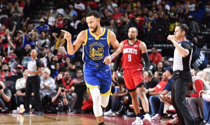 ‘Chef’ Curry ném như hack, Golden State Warriors thắng dễ Houston Rockets trong ngày Klay Thompson lập kỷ lục